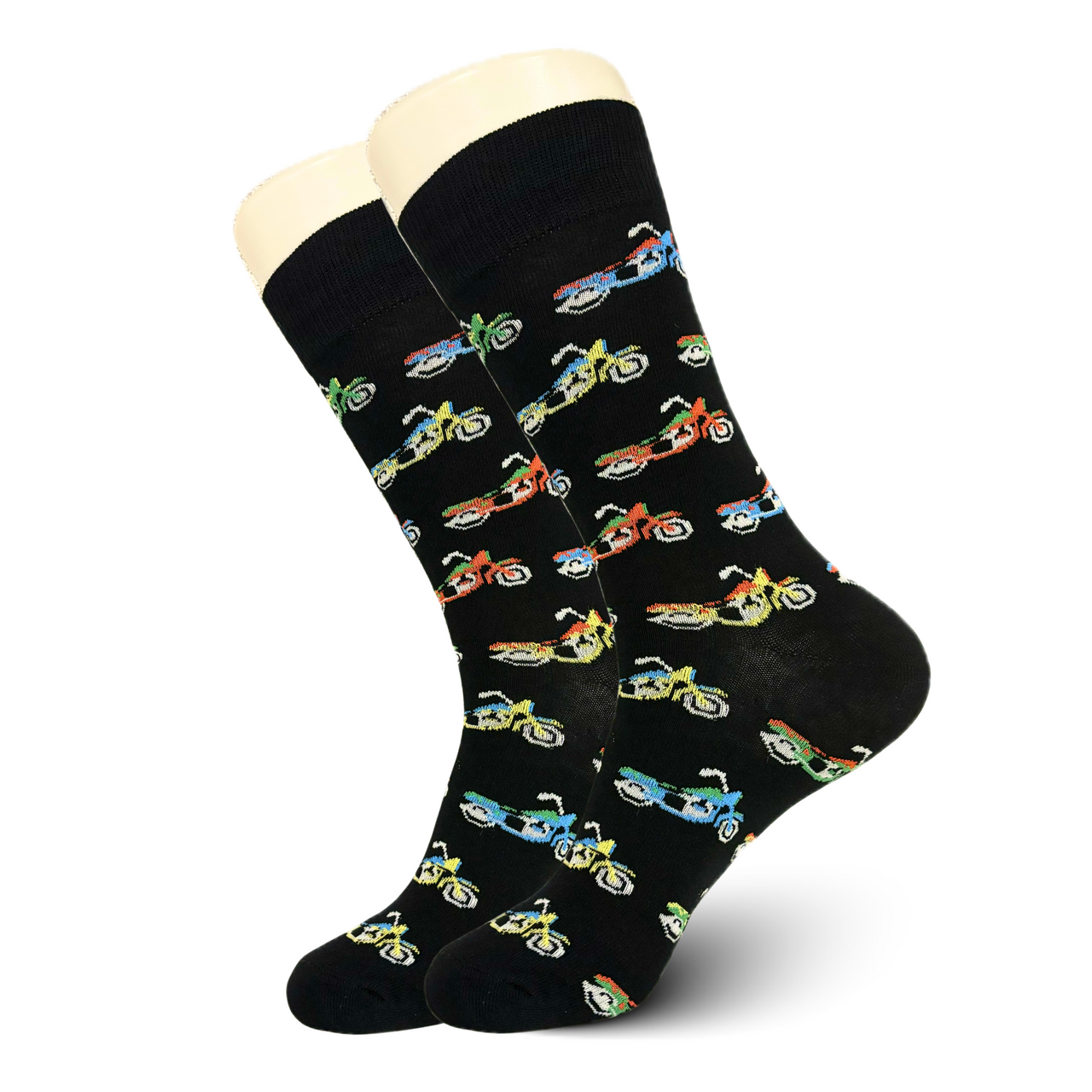 Black Motorcycle Socks