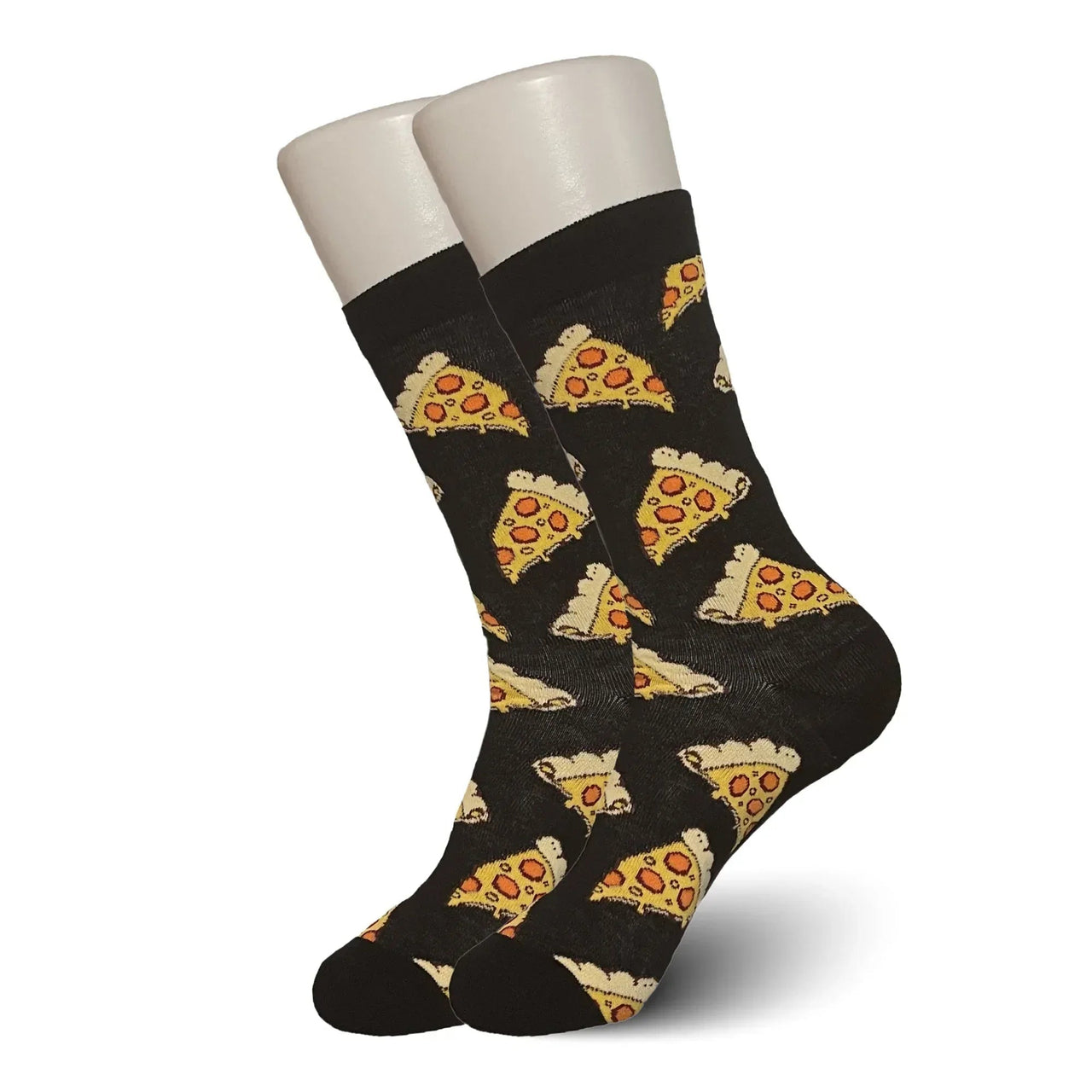 Black Pizza Socks