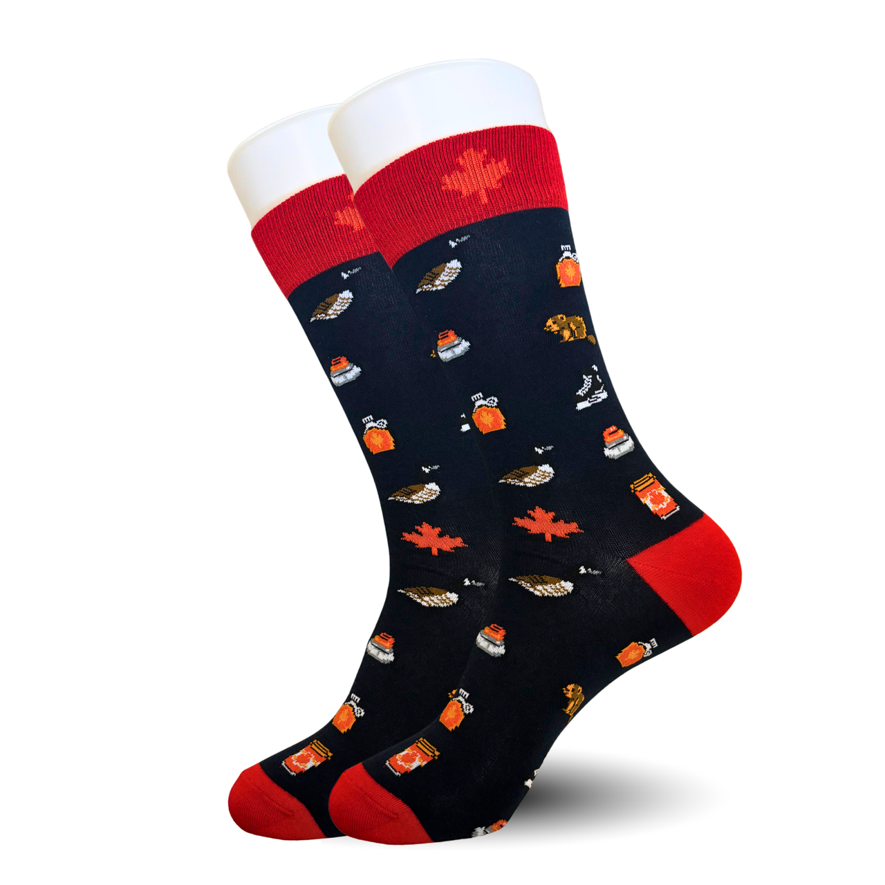 Blue Canada Pride Socks