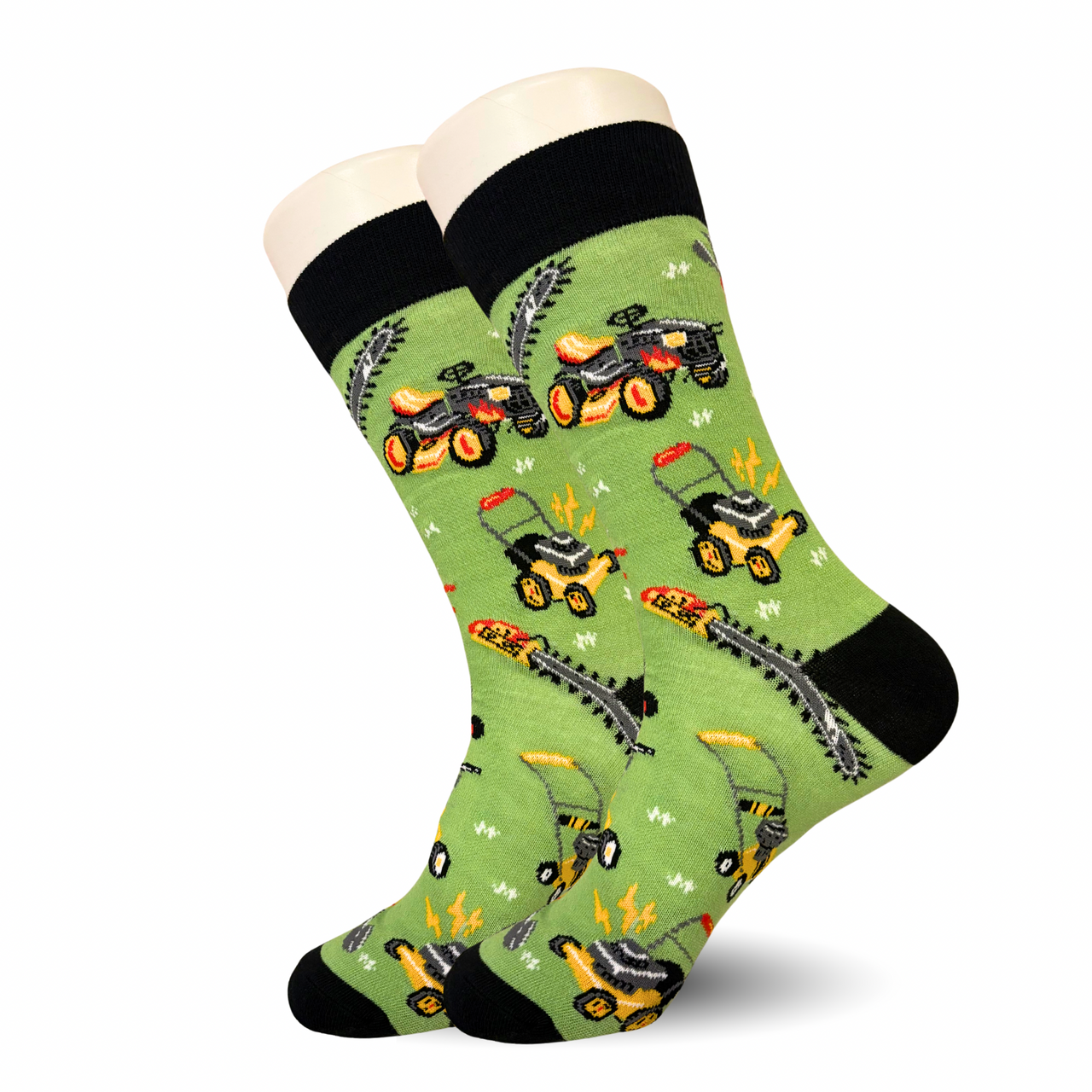 Green Landscaper socks