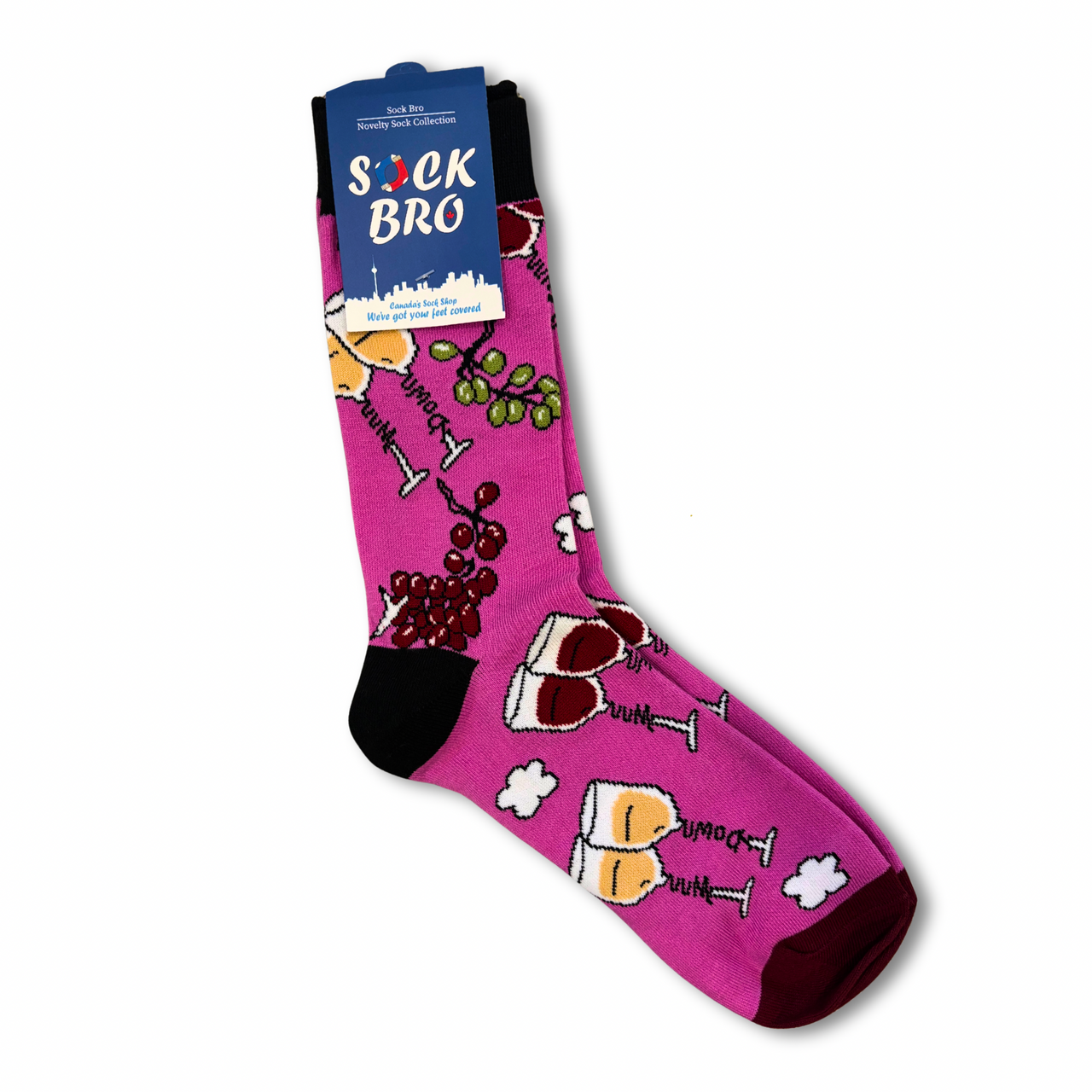 Pink Wine Socks