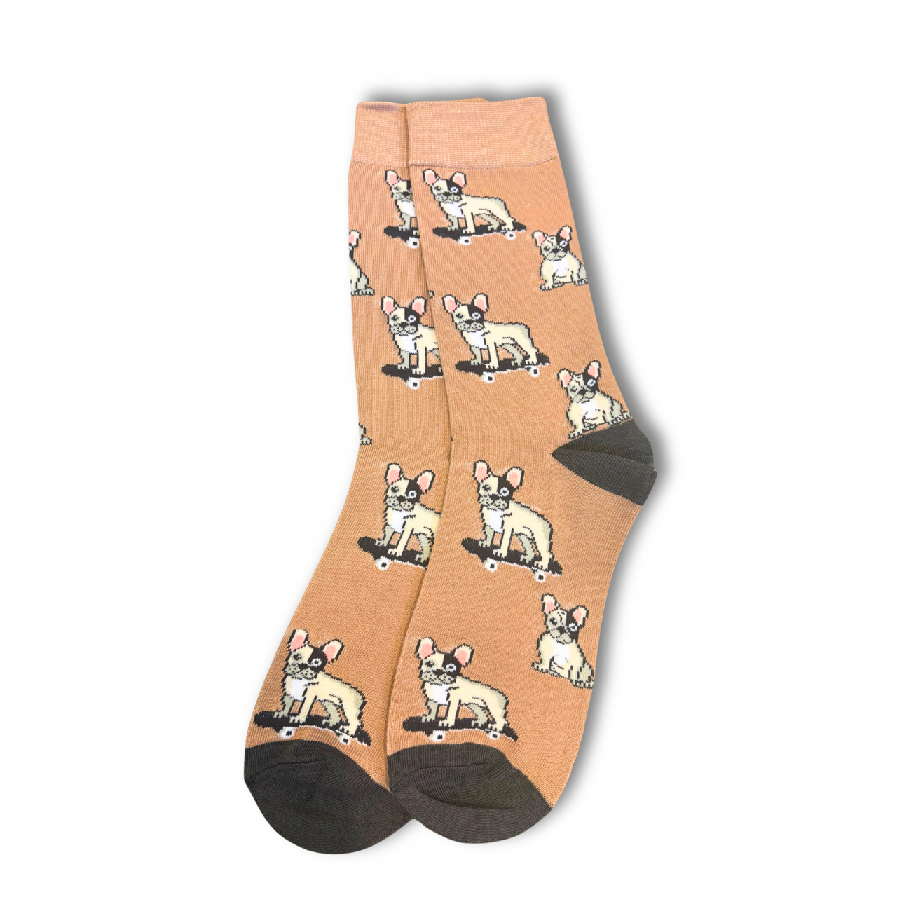 Skateboarding Dog Socks