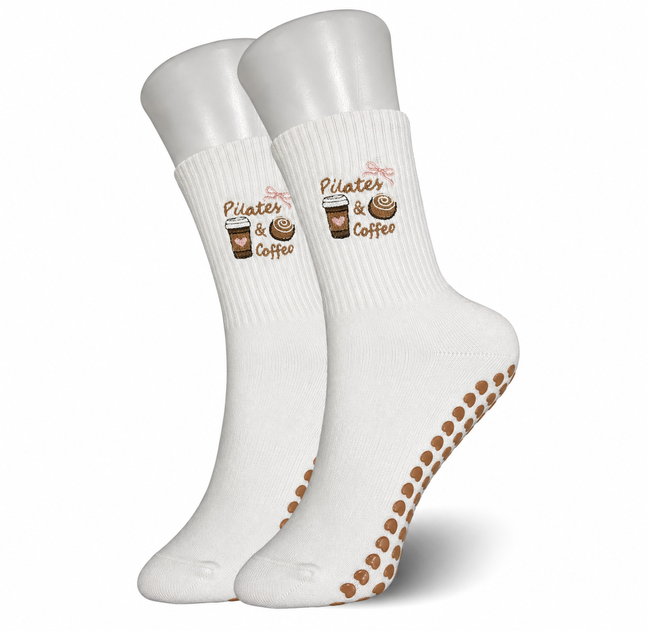 Cinnabon Pilates Socks