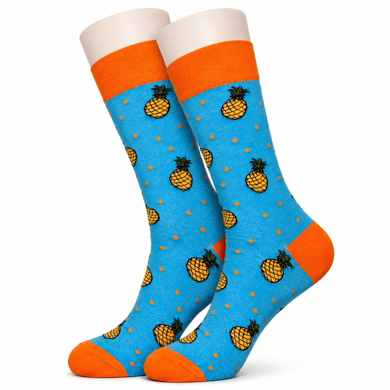 Blue Pineapple Socks