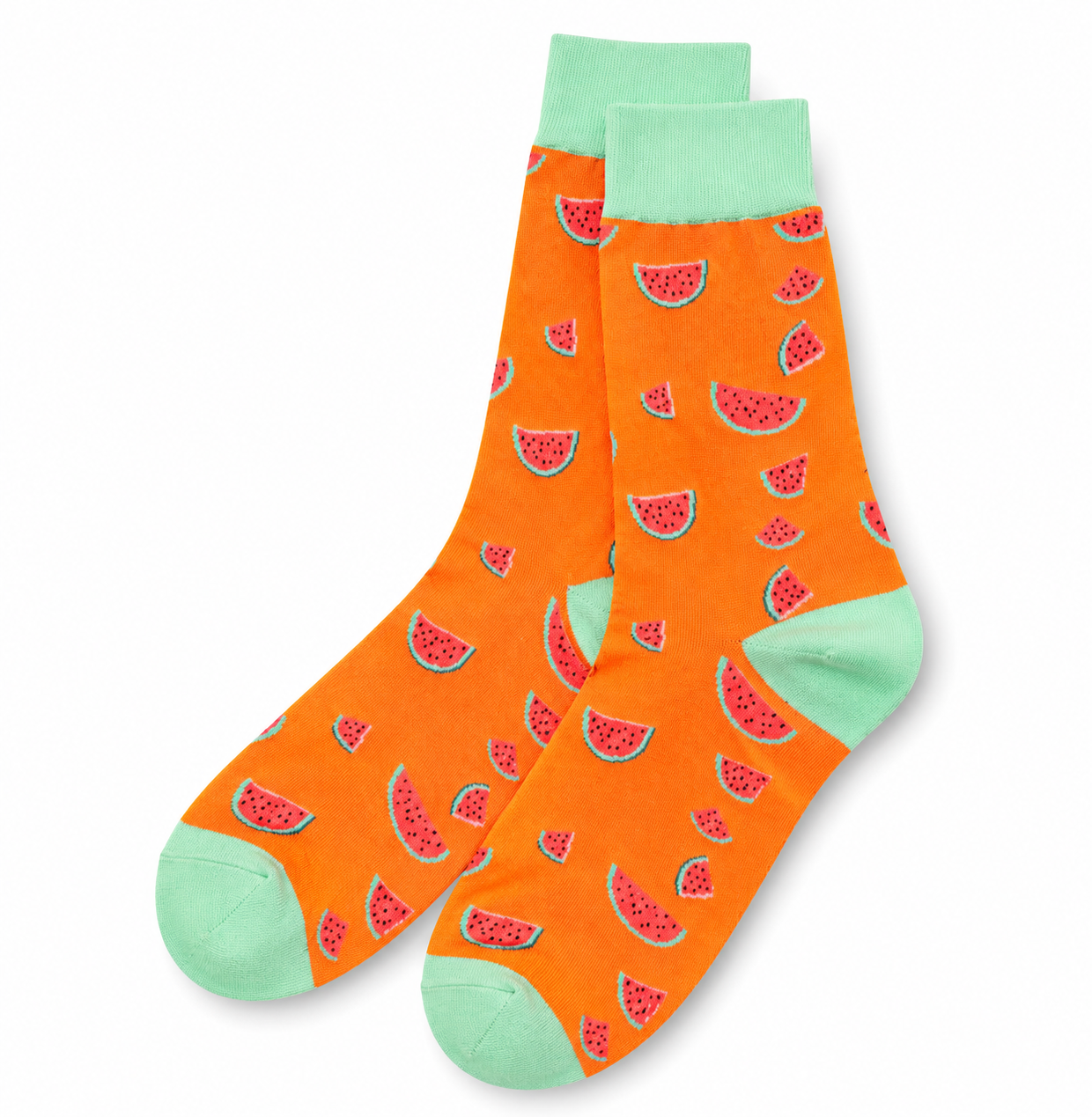 Orange Watermelon Socks