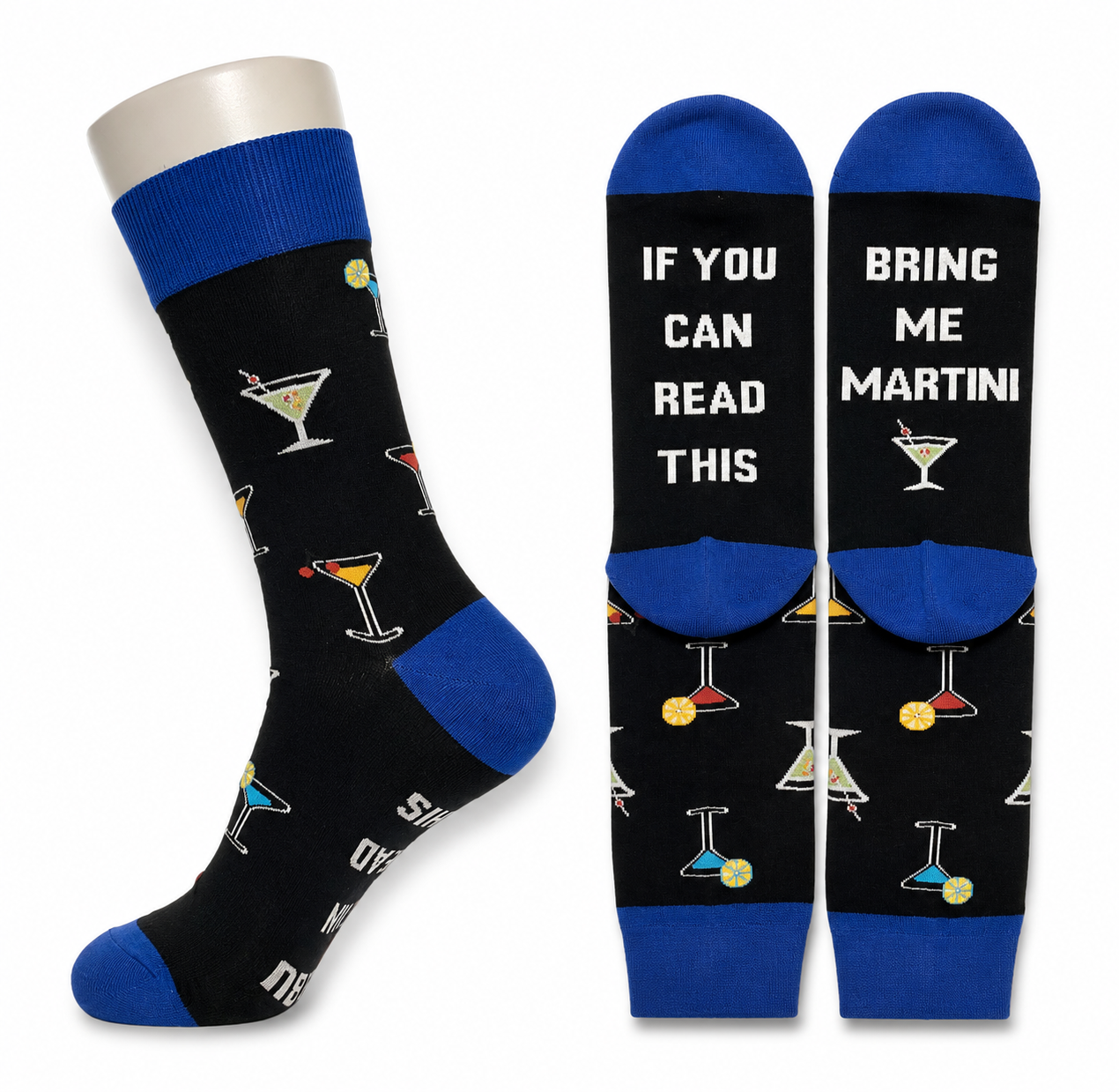Black Martini Socks