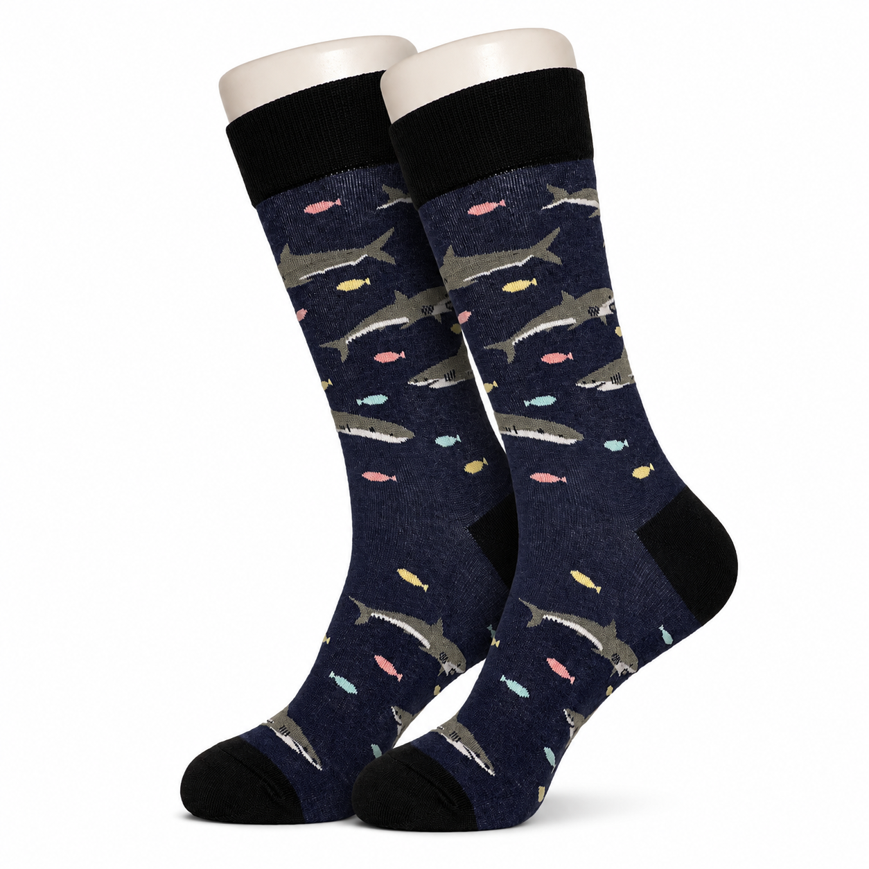 Purple Shark Socks