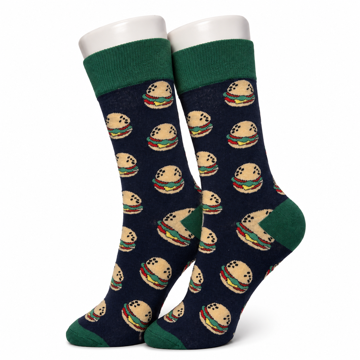 Black Burger Socks