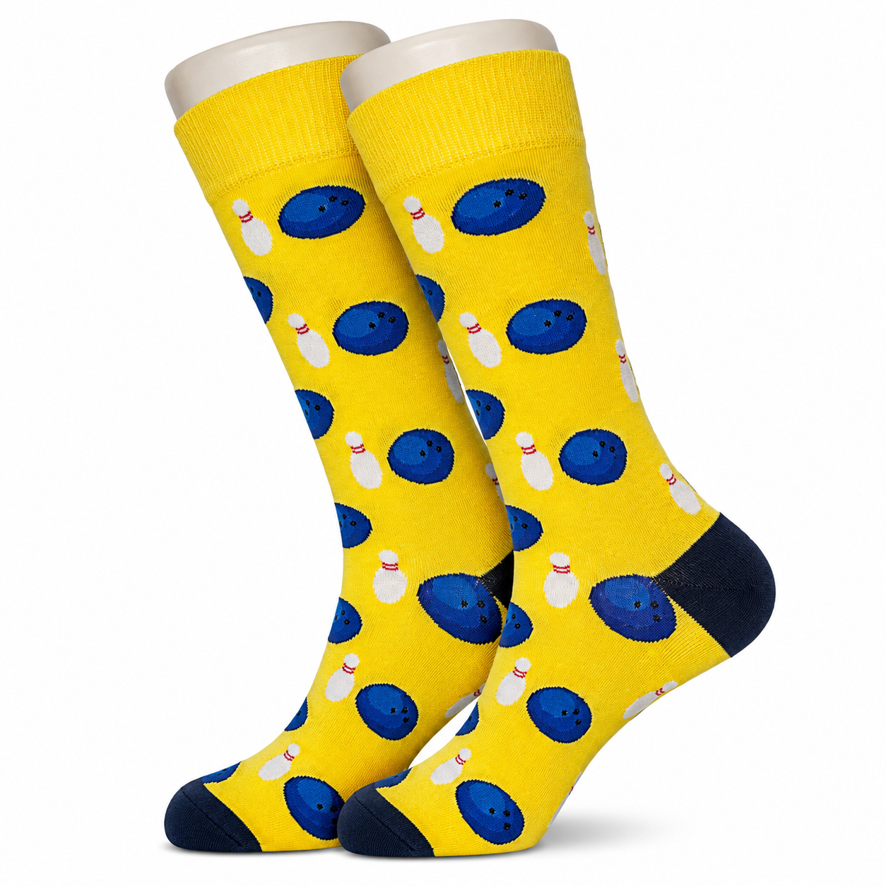 Yellow Bowling Socks