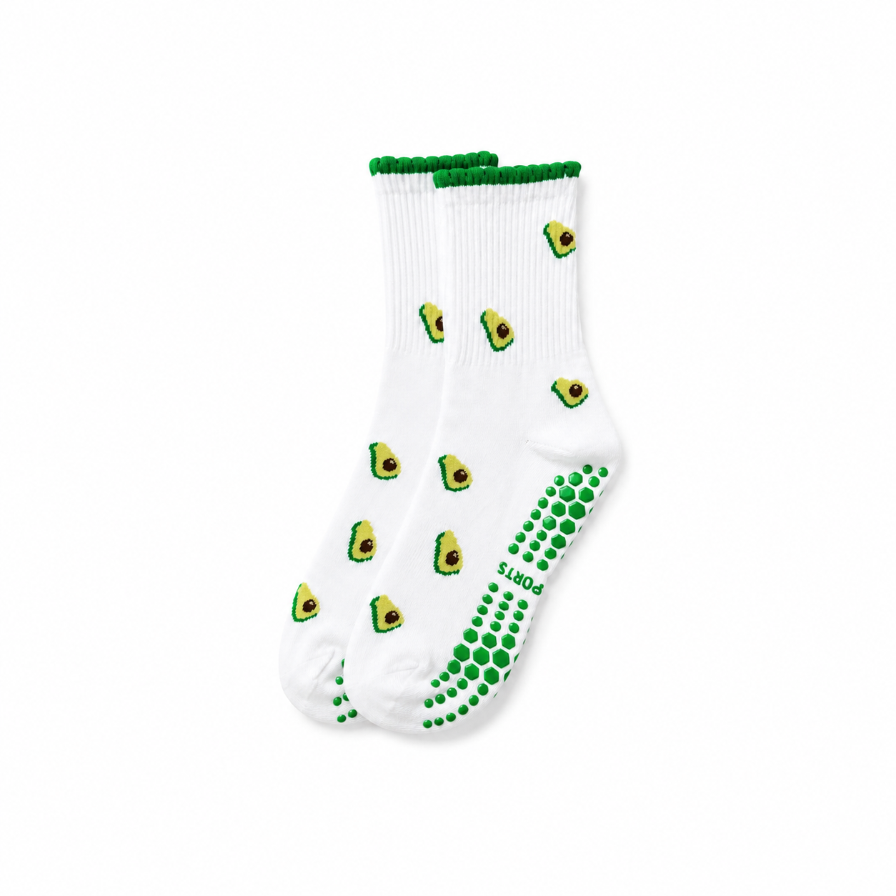 Avocado Pilates Socks