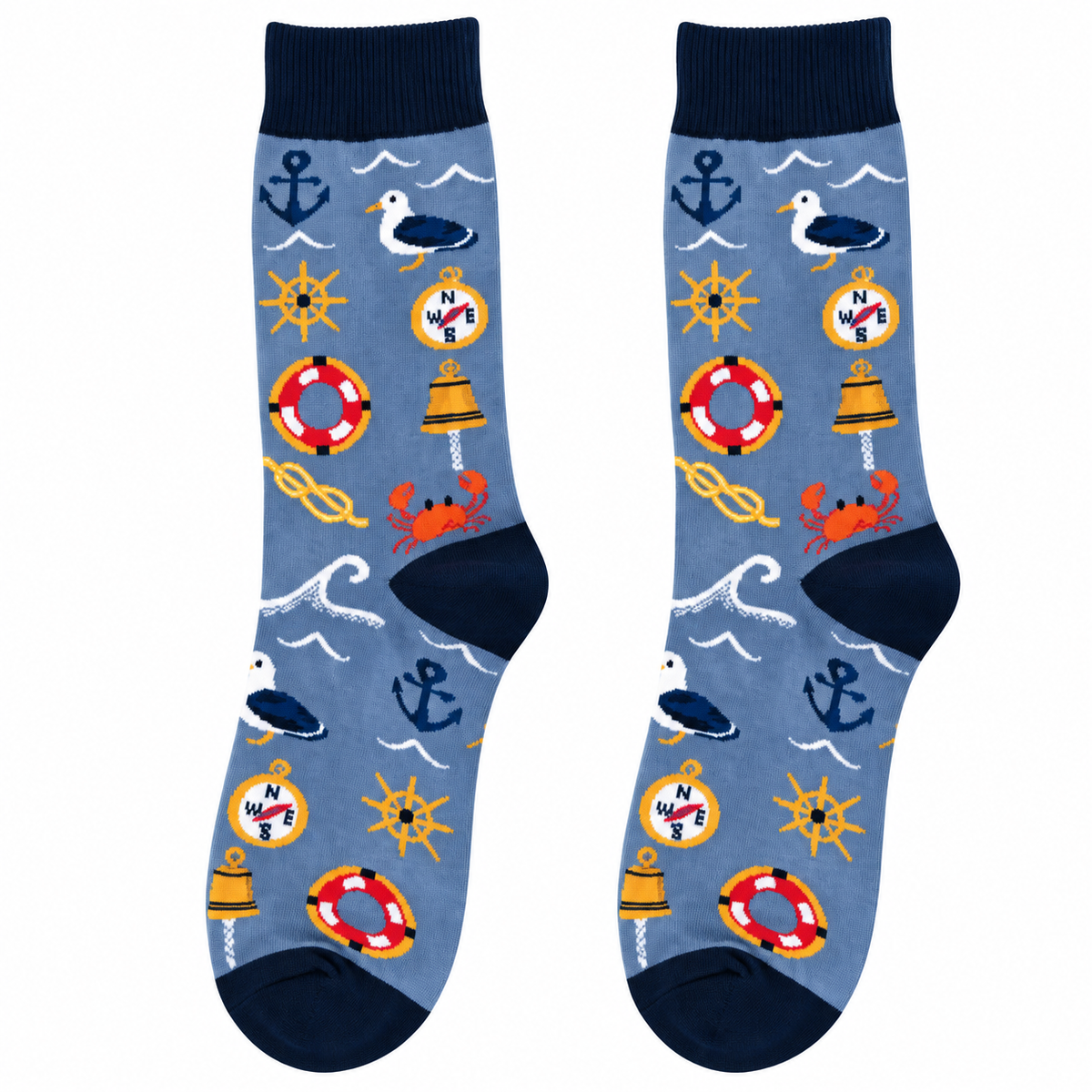Blue Sailor Socks