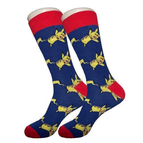 Blue Pikachu Socks