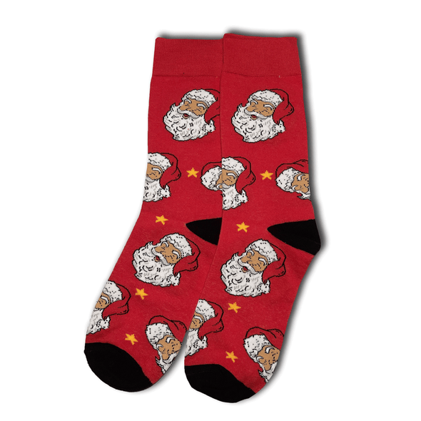 Red Santa Socks