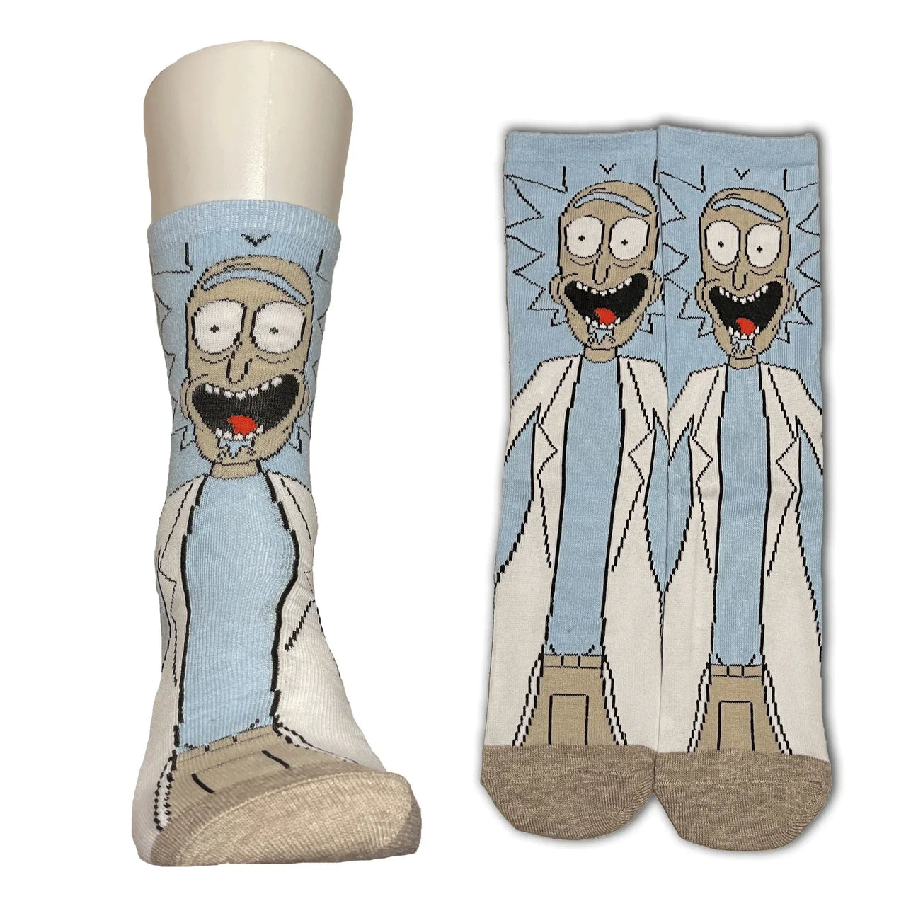 Blue Rick Socks