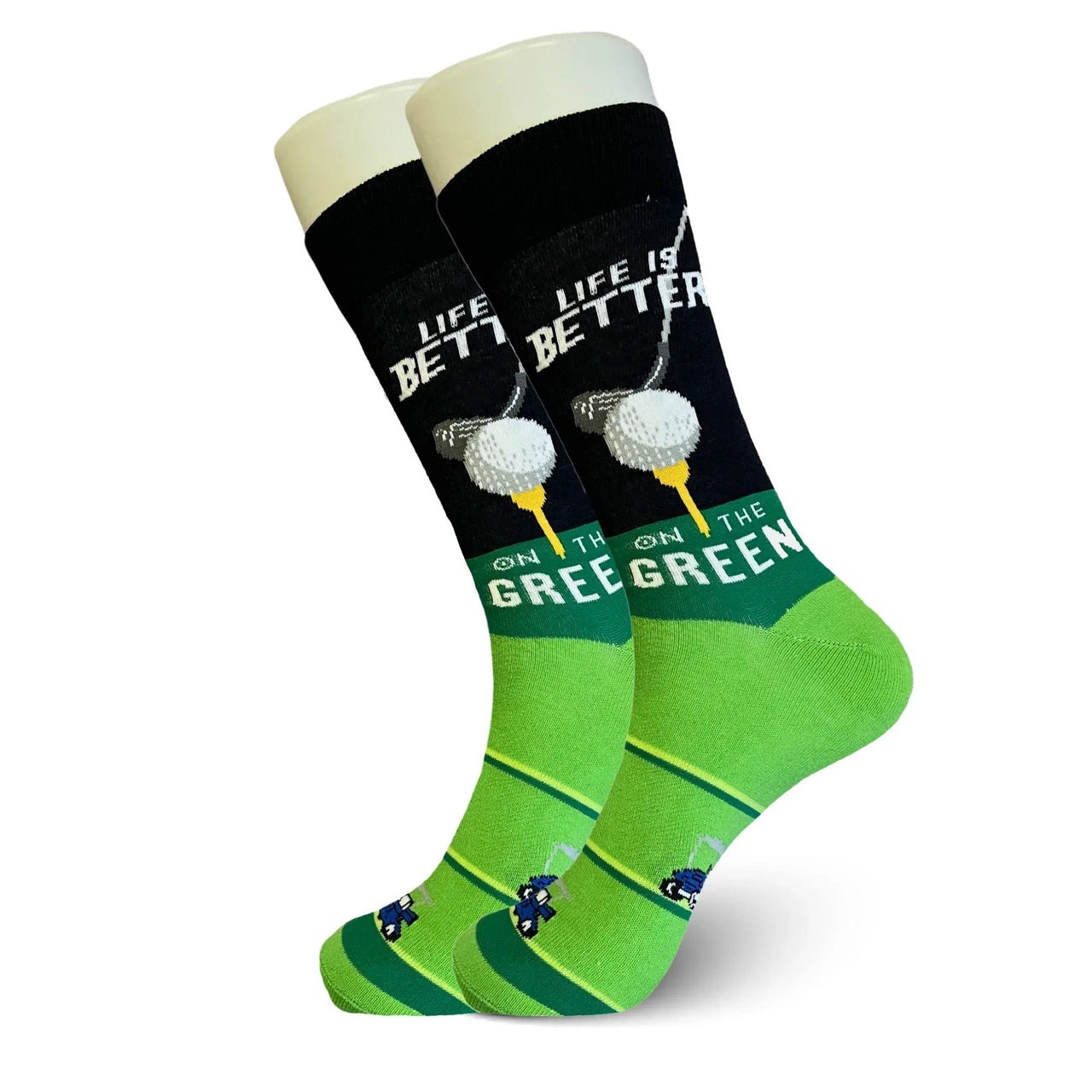 On the Green Golf Socks
