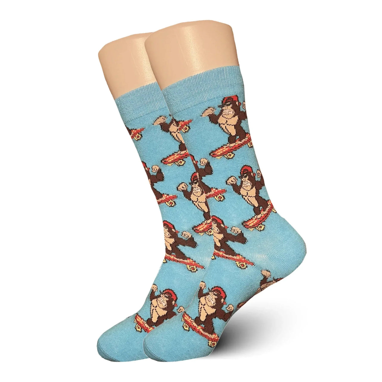 Skateboarding Gorilla Socks