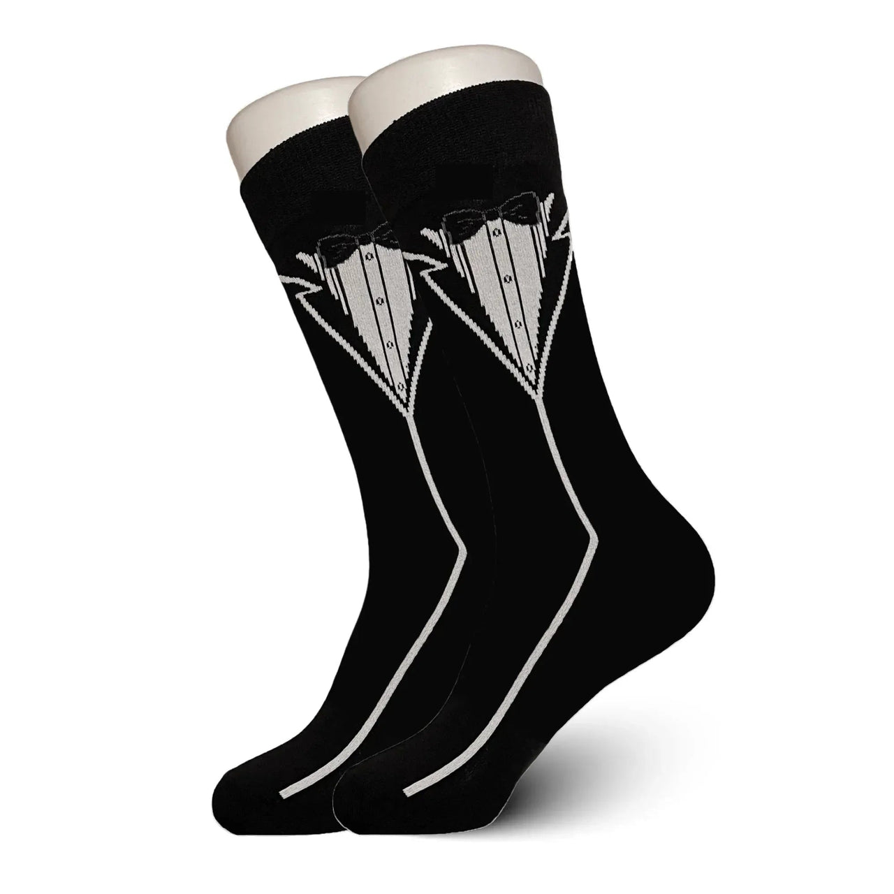 Black Tuxedo Socks