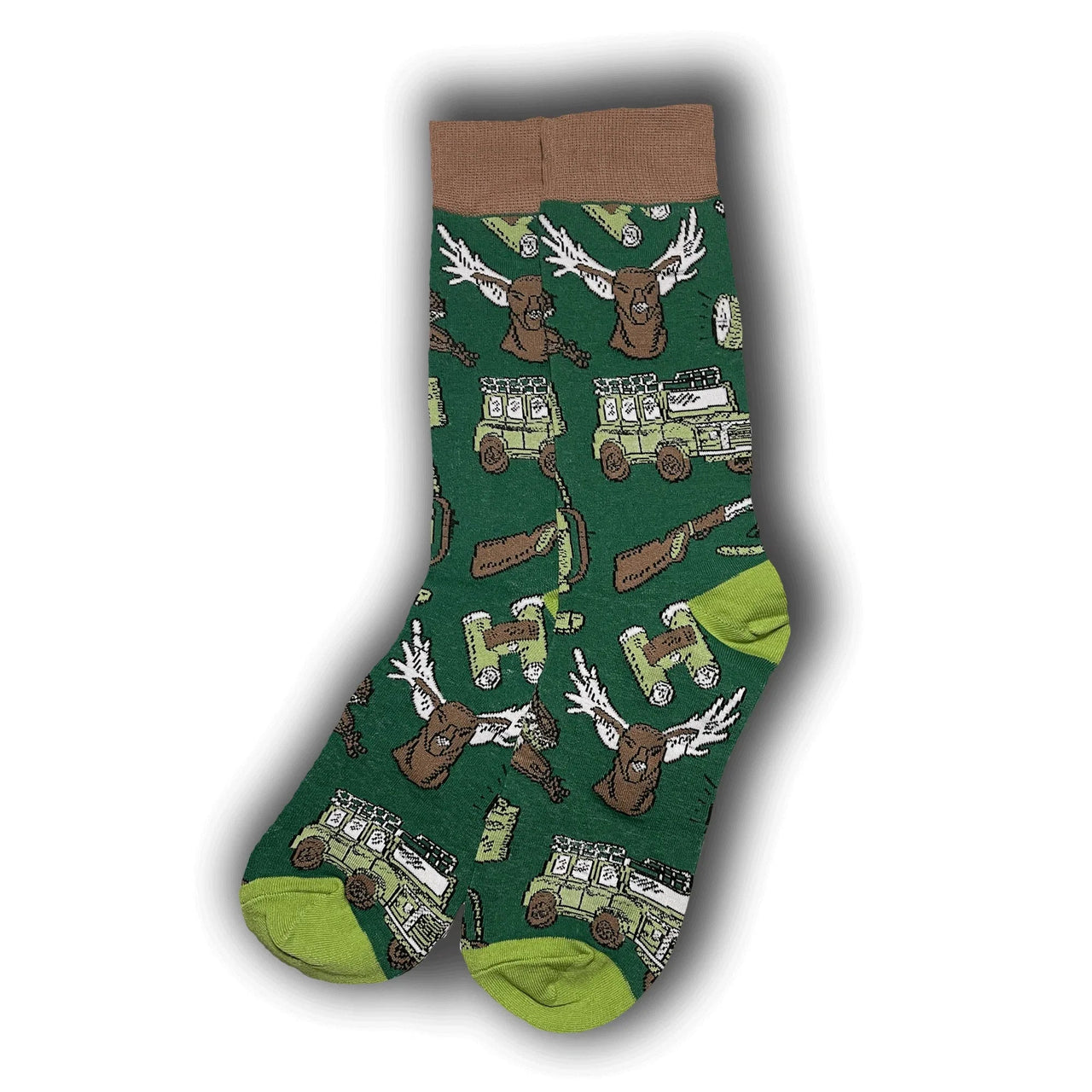 Green Hunting Socks