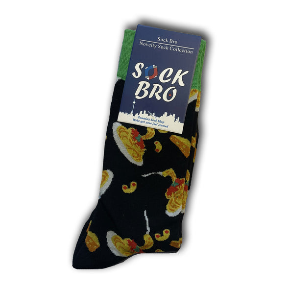 Black Pasta Socks