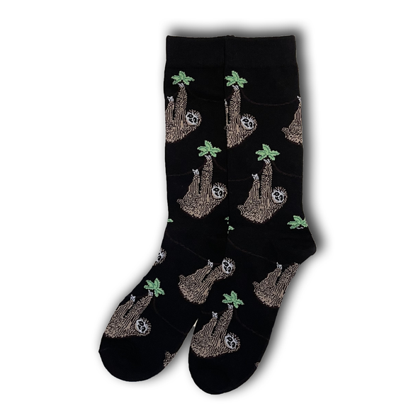 Black Sloth Socks