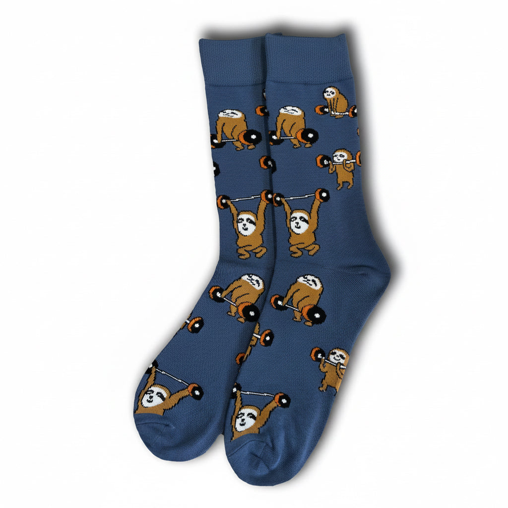 Sloth Weightlifting Socks