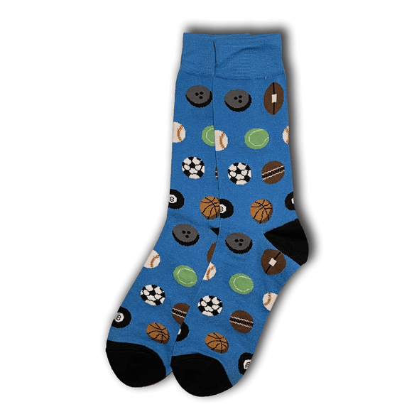 Blue Sports Socks
