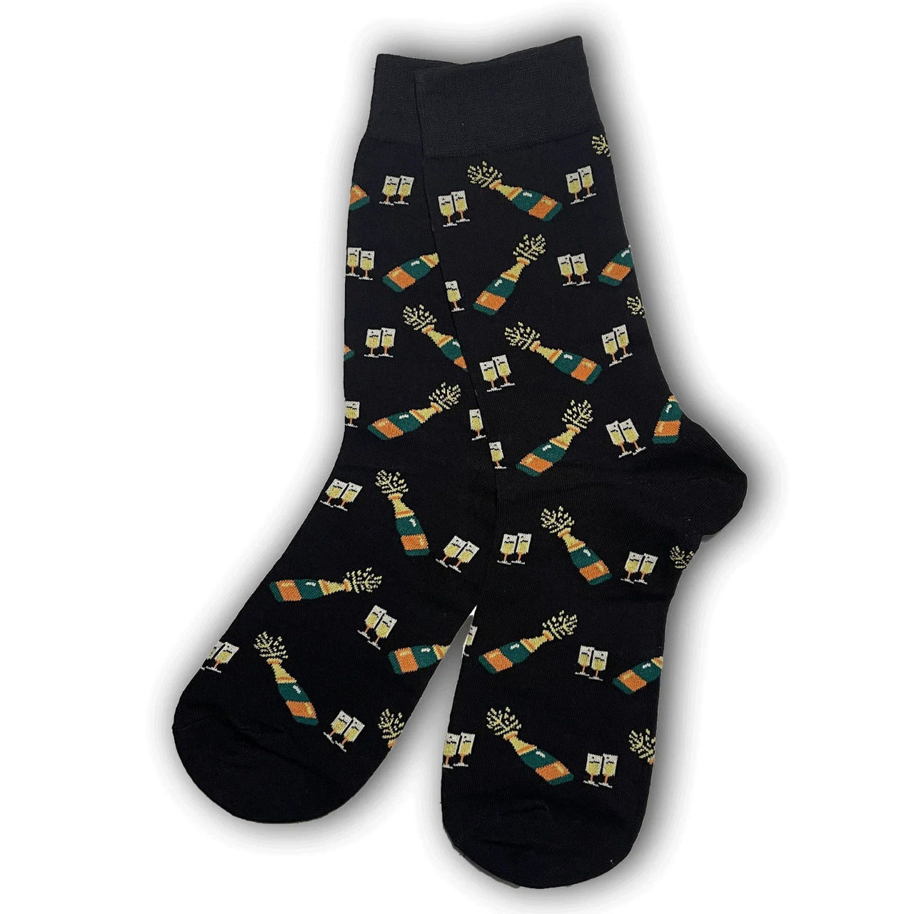 Black Champagne Socks