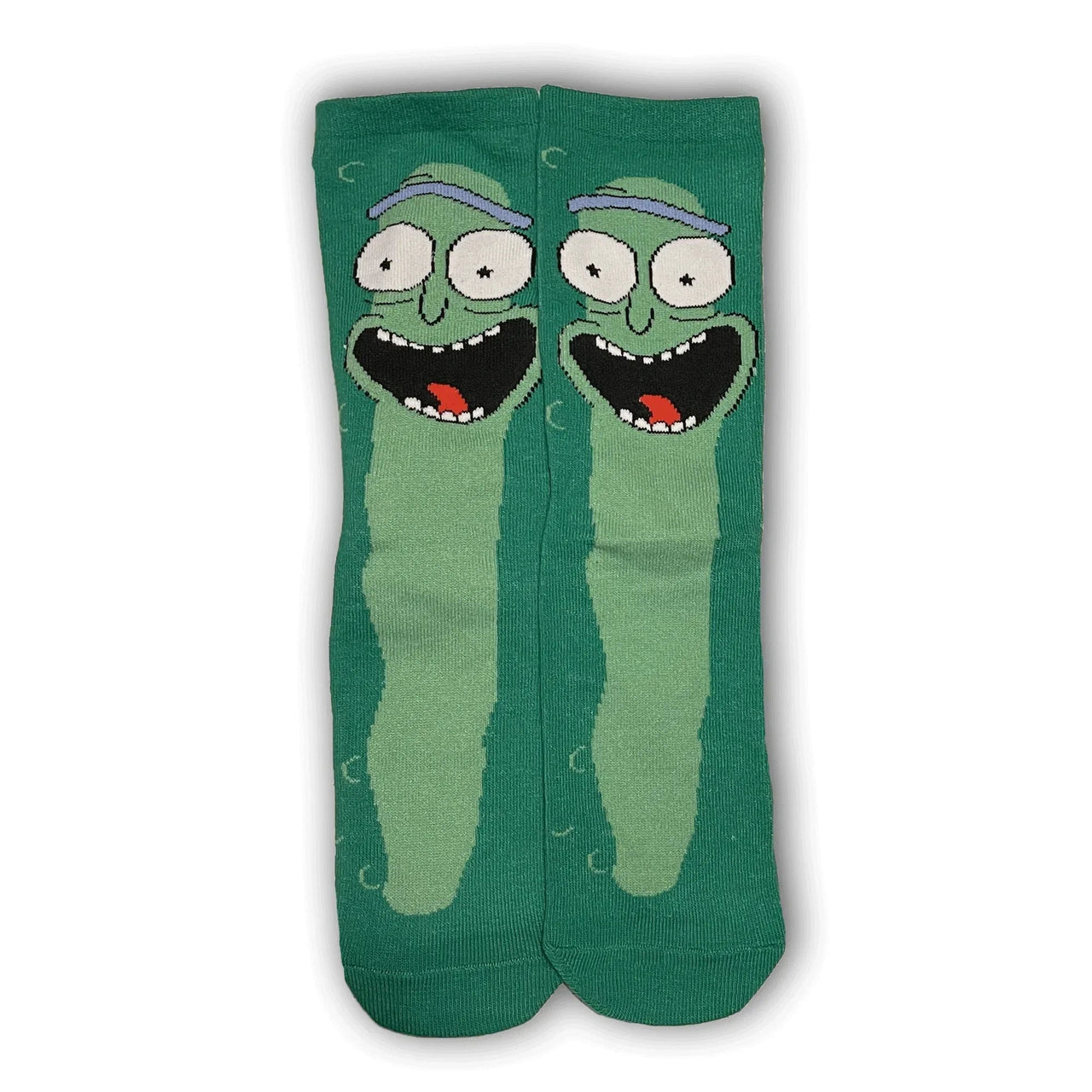 Green Pickled Rick Socks