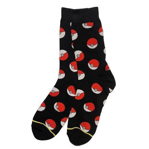 Black Pokeball Socks