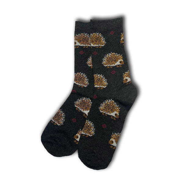Black Porcupine Socks