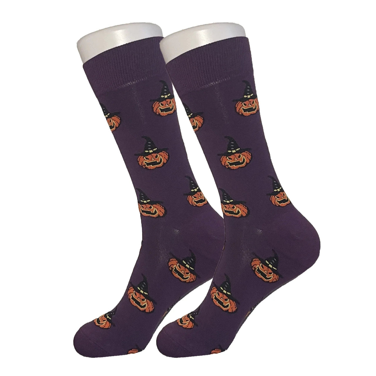 Purple Pumpkin Socks
