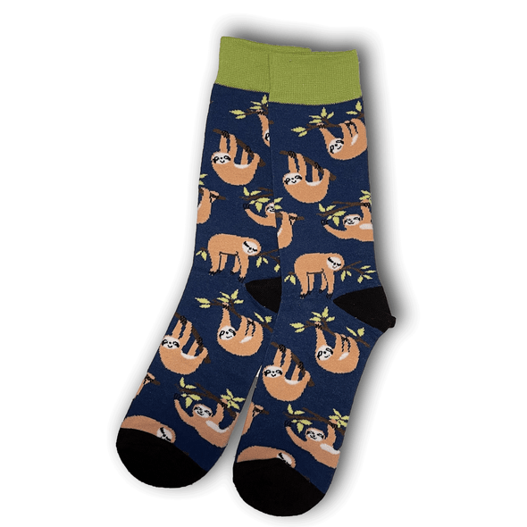 Blue Sloth Socks