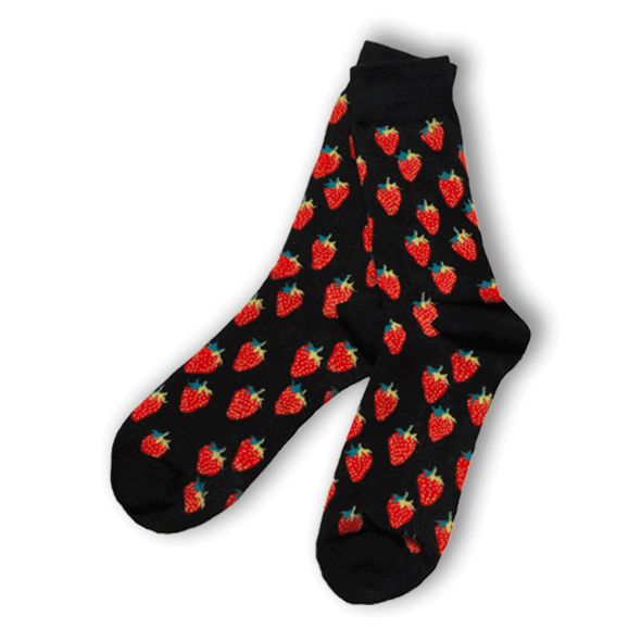Red Strawberry Socks