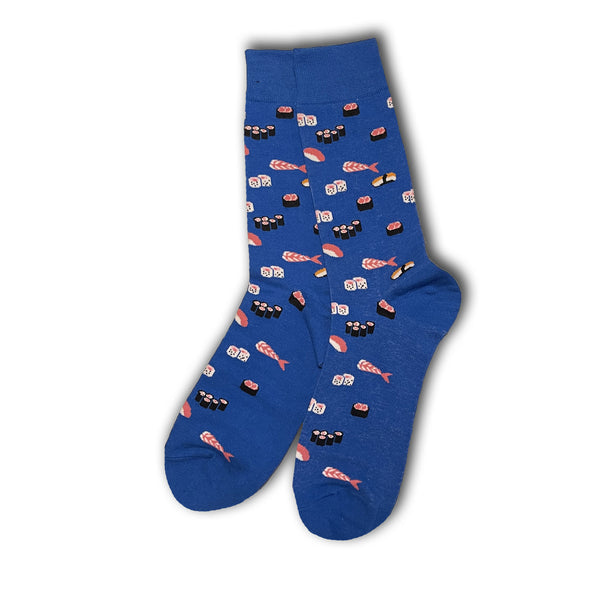 Blue Sushi Socks