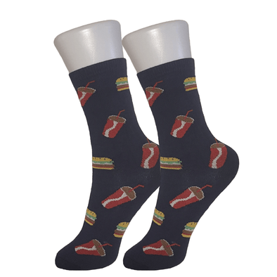Burger and Shake Socks