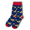 Blue Pikachu Socks - Sock Bro 