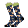 Blue Sloth Socks - Sock Bro 