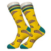 Yellow Taco Socks.