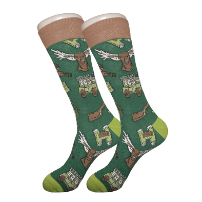Green Hunting Socks