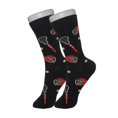 Black Lacrosse Socks