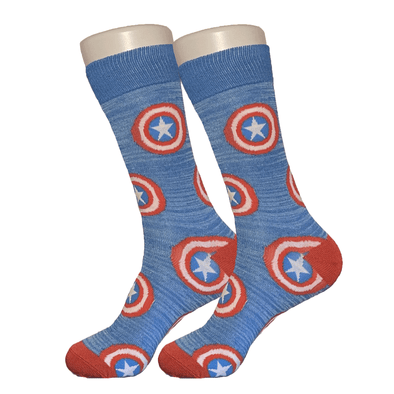 Superhero Shield Socks