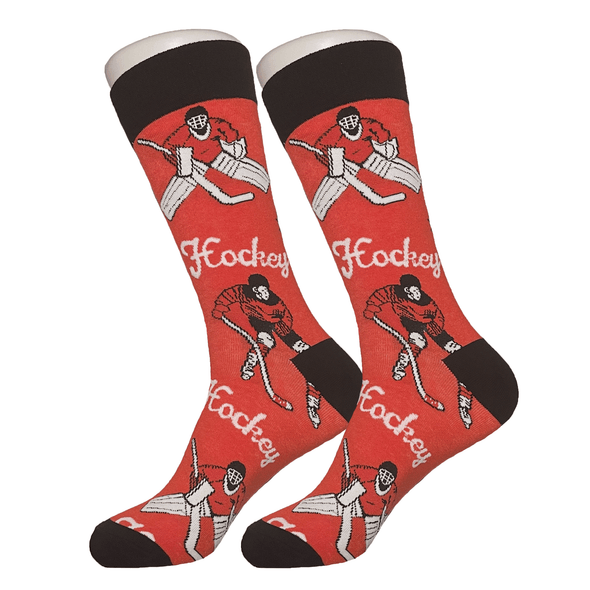 Red Hockey Socks