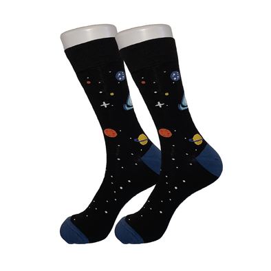 Black Space Socks