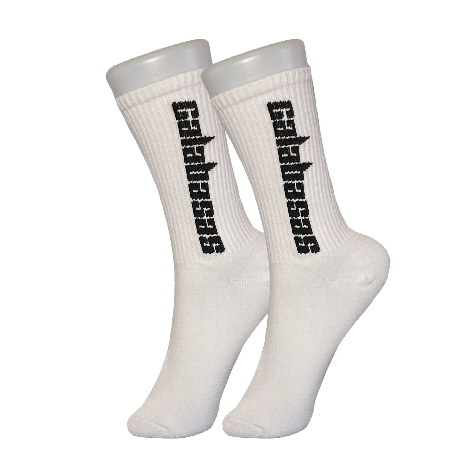 White Calabasas Socks White Calabasas Socks