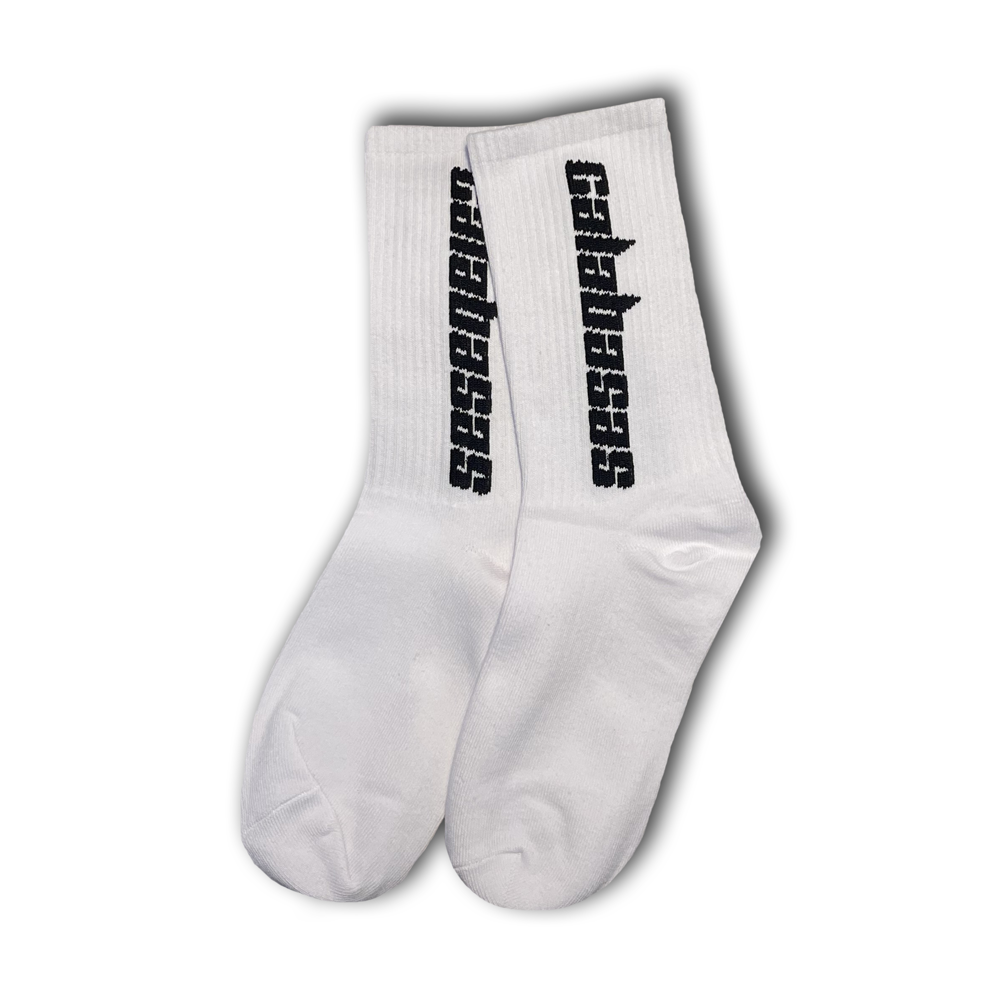 White sales yeezy socks