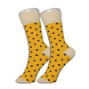 Yellow Polka dot Socks - Sock Bro 